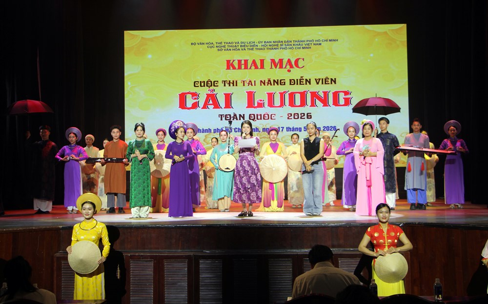 Tối nay khai mạc Cuộc thi Tài năng Diễn viên Cải lương toàn quốc 2026 - ảnh 1