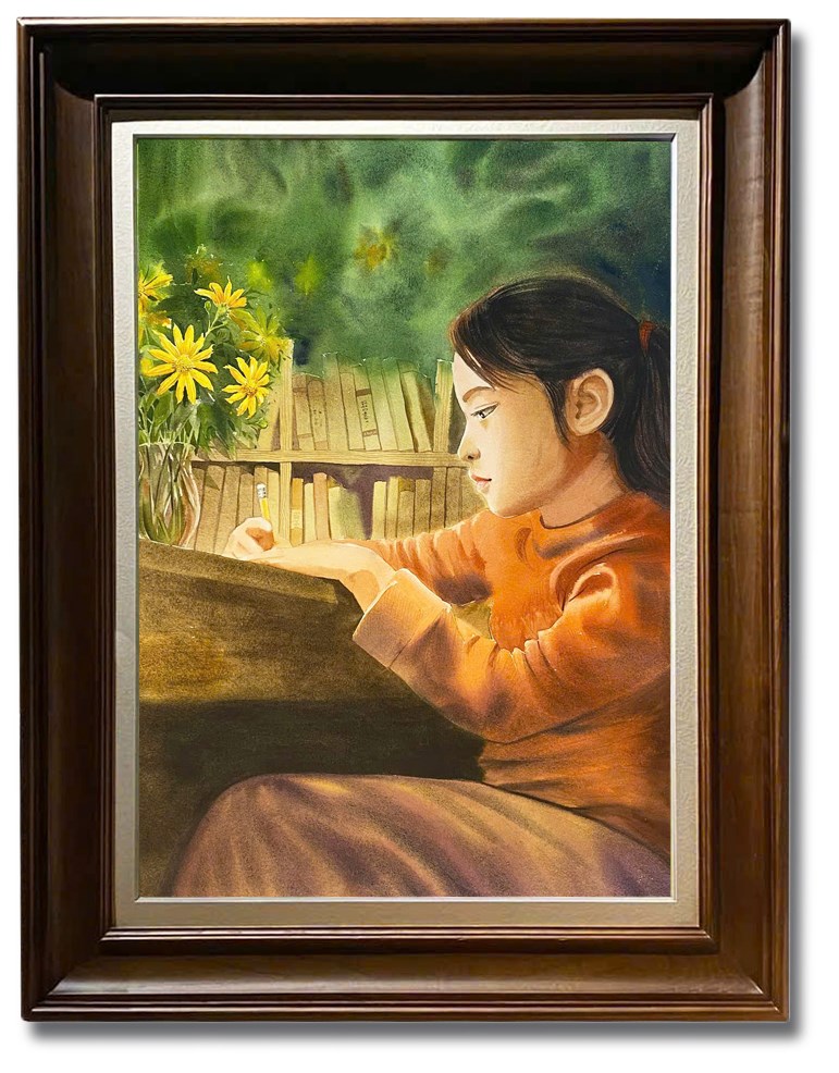 Vũ Thành Tâm kể tình quê bằng tranh màu nước - ảnh 6