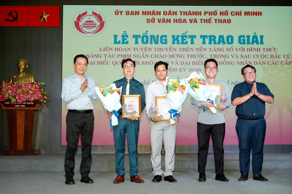 TP.HCM: Trao giải Liên hoan tuyên truyền trên nền tảng số - ảnh 1