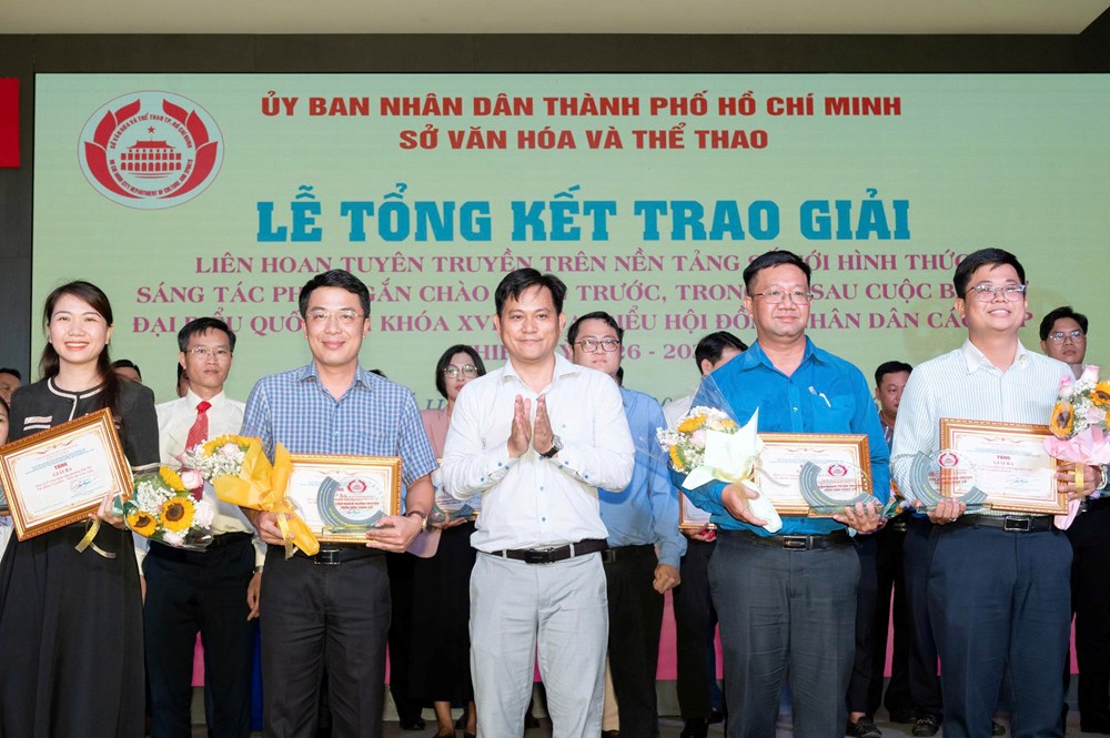 TP.HCM: Trao giải Liên hoan tuyên truyền trên nền tảng số - ảnh 5