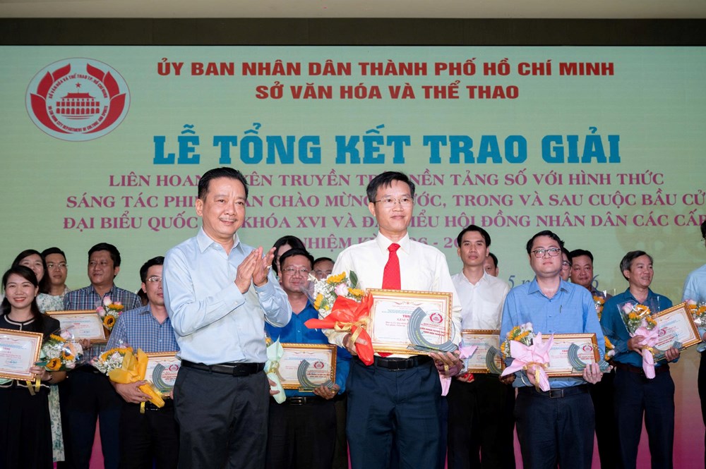 TP.HCM: Trao giải Liên hoan tuyên truyền trên nền tảng số - ảnh 3
