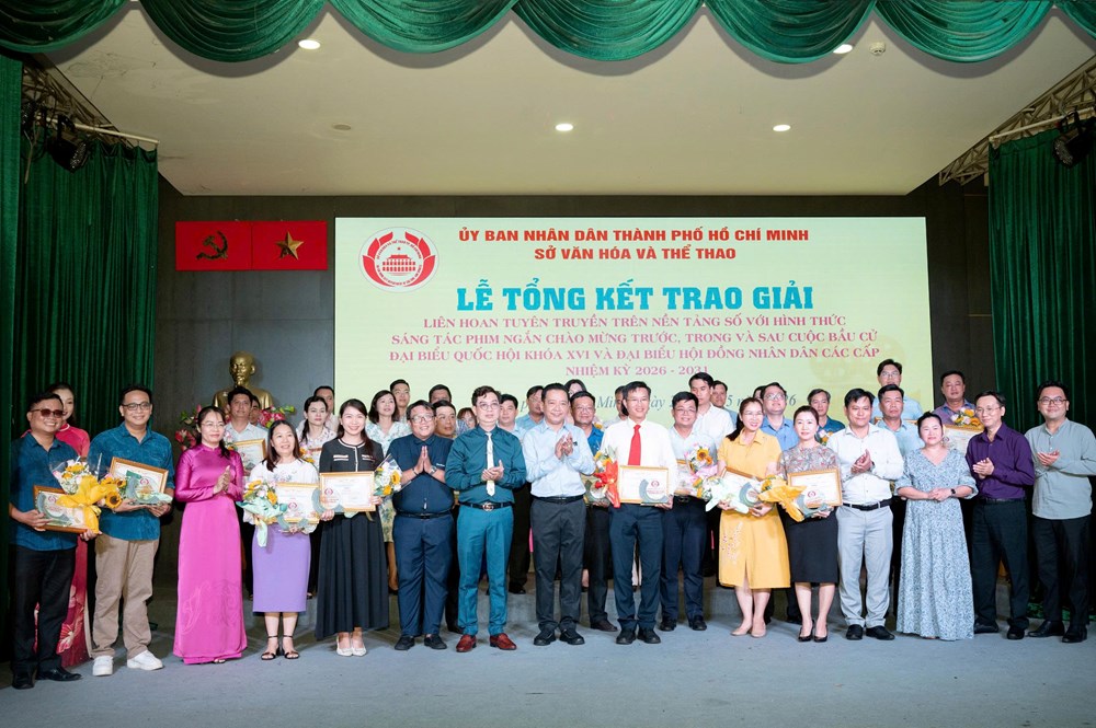 TP.HCM: Trao giải Liên hoan tuyên truyền trên nền tảng số - ảnh 7