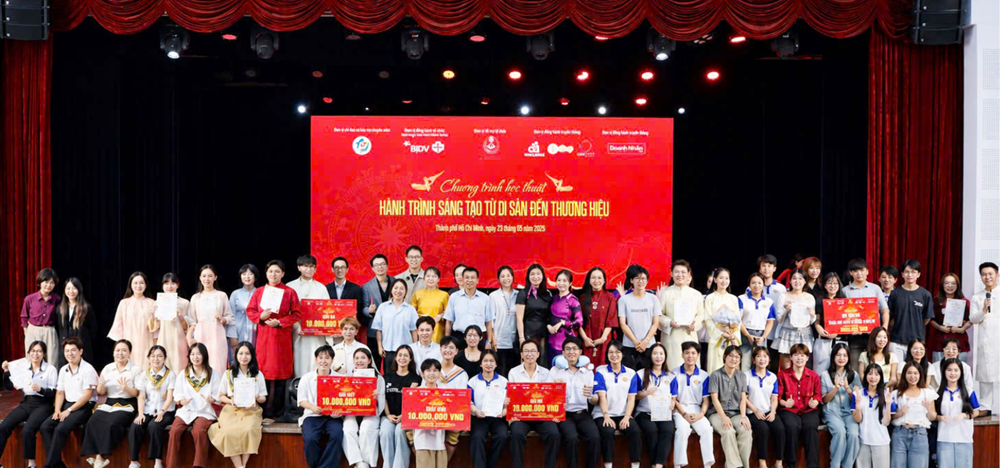 Trao giải cuộc thi “Hành trình sáng tạo: Từ di sản đến thương hiệu” mùa 2 - ảnh 1