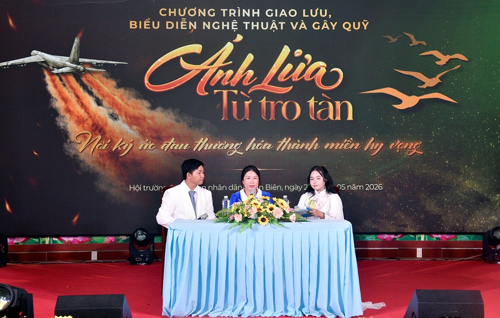 Lan tỏa tinh thần sẻ chia qua chương trình nghệ thuật “Ánh lửa từ tro tàn” - ảnh 1