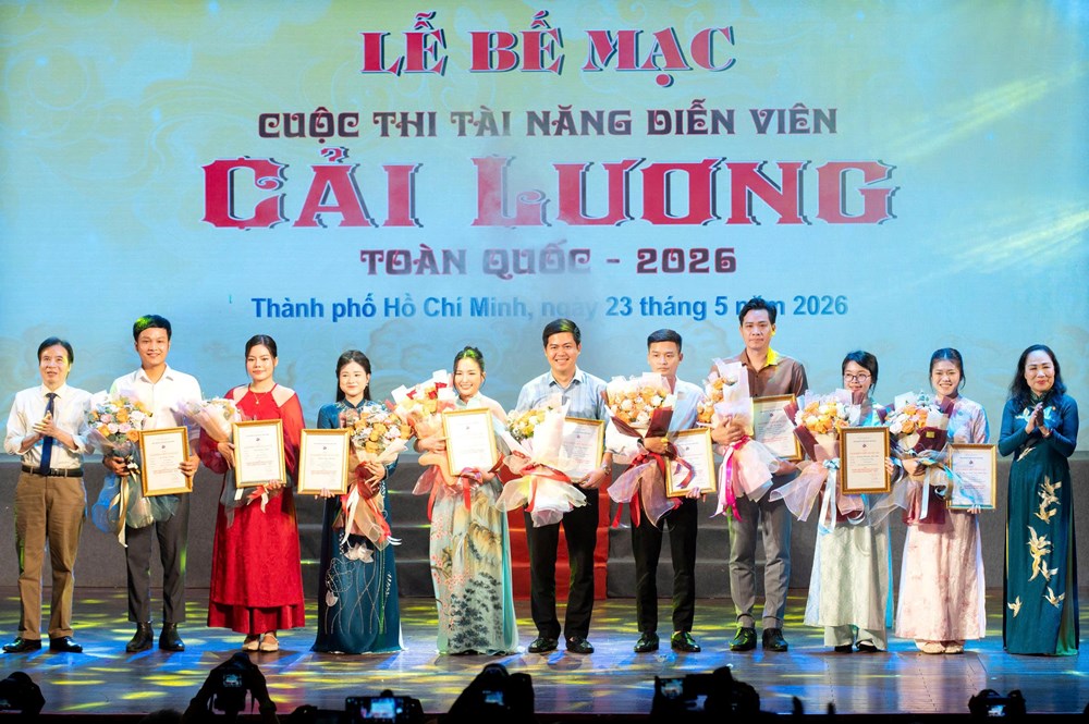 Trao 4 giải Nhất tại cuộc thi Tài năng diễn viên cải lương toàn quốc 2026 - ảnh 8