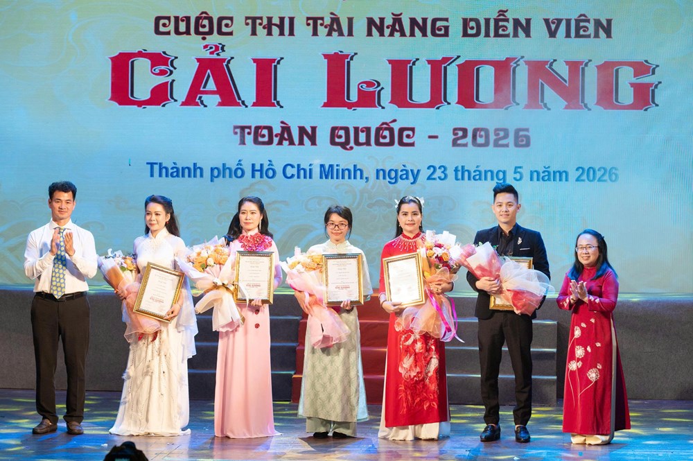 Trao 4 giải Nhất tại cuộc thi Tài năng diễn viên cải lương toàn quốc 2026 - ảnh 5