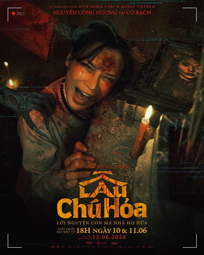 “Lầu chú Hỏa” tung poster nhân vật gây ám ảnh - ảnh 1