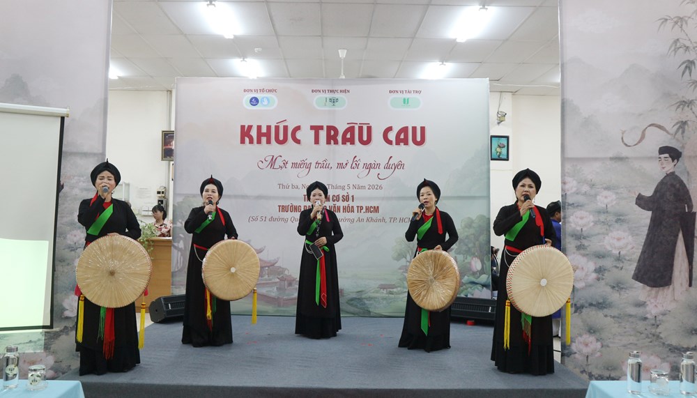 “Khúc trầu cau” đưa văn hóa truyền thống đến gần sinh viên - ảnh 8