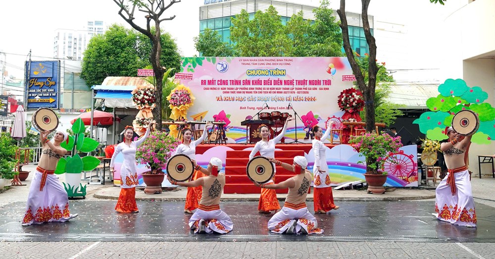 Ra mắt công trình sân khấu biểu diễn nghệ thuật ngoài trời - ảnh 7