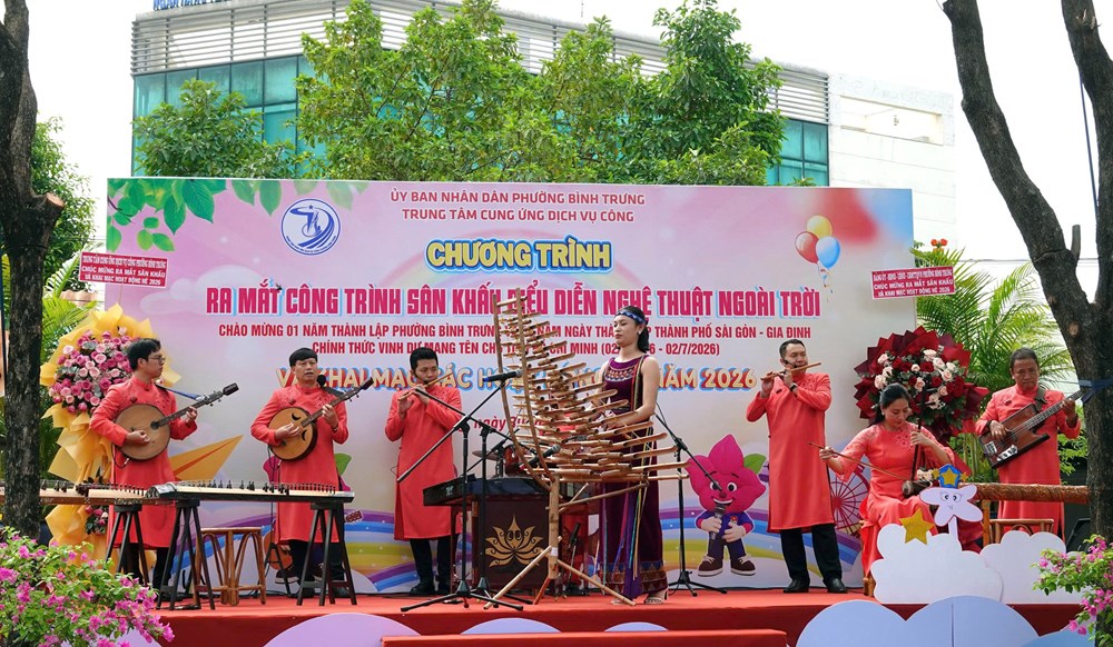 Ra mắt công trình sân khấu biểu diễn nghệ thuật ngoài trời - ảnh 8