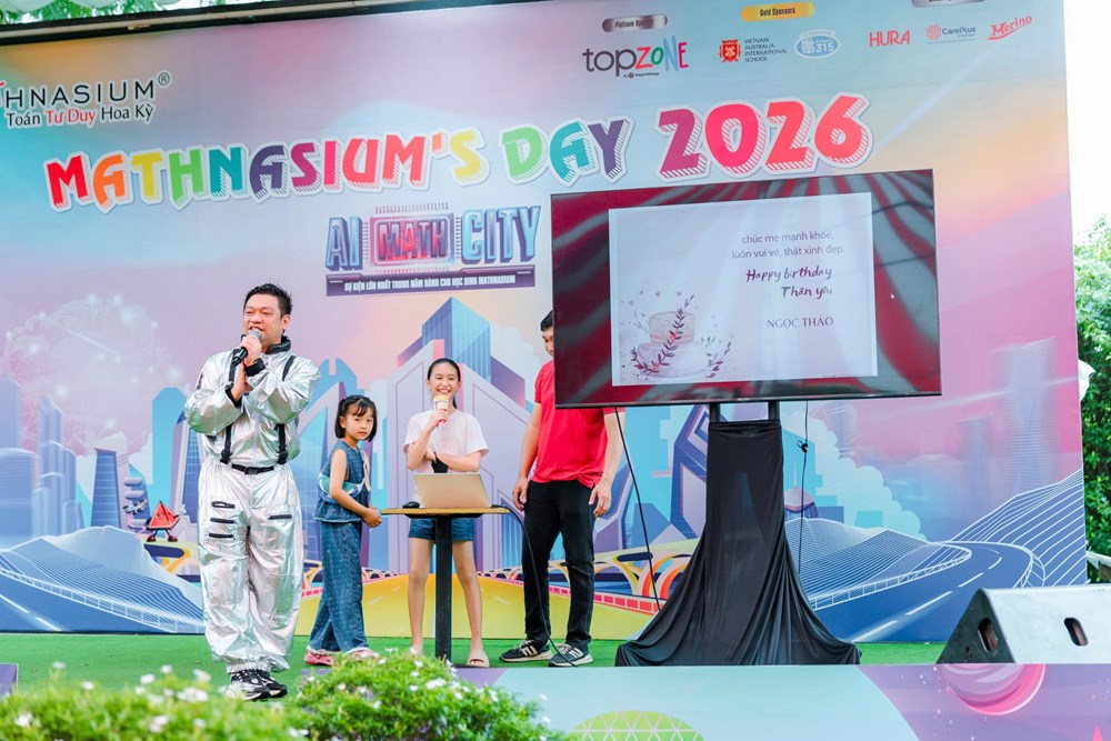 Học sinh TP.HCM háo hức khởi động hè tại Ngày hội Mathnasium’s Day 2026 - ảnh 2