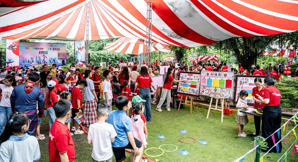 Học sinh TP.HCM háo hức khởi động hè tại Ngày hội Mathnasium’s Day 2026 - ảnh 1