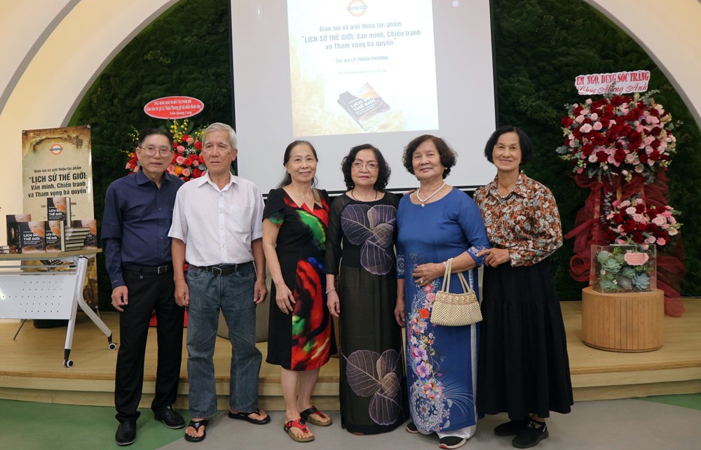 Ra mắt sách “Lịch sử Thế giới: Văn minh, Chiến tranh và Tham vọng bá quyền” - ảnh 3