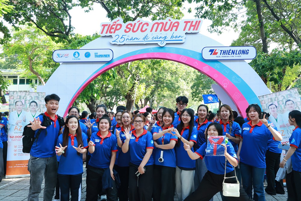 TP.HCM: Hơn 6.000 sinh viên tình nguyện đồng hành cùng sĩ tử - ảnh 2