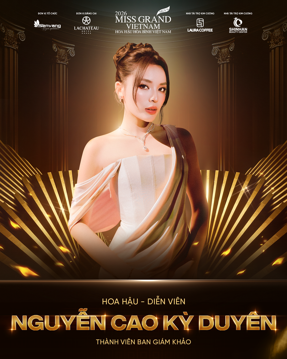 Dàn hoa hậu, nghệ sĩ nổi tiếng chấm thi Miss Grand Vietnam 2026 - ảnh 2