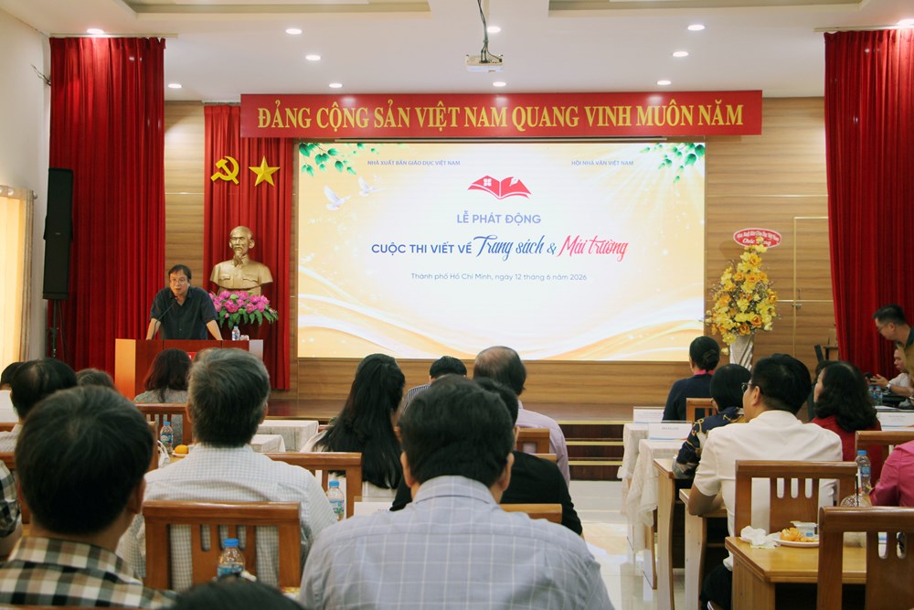 Phát động cuộc thi viết về “Trang sách & Mái trường” tại TP.HCM - ảnh 1