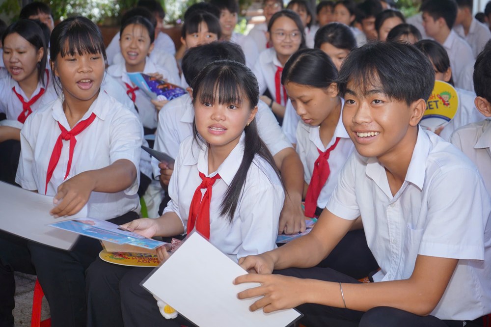 Đồng hành học sinh lớp 9 định hướng nghề nghiệp cho tương lai - ảnh 3