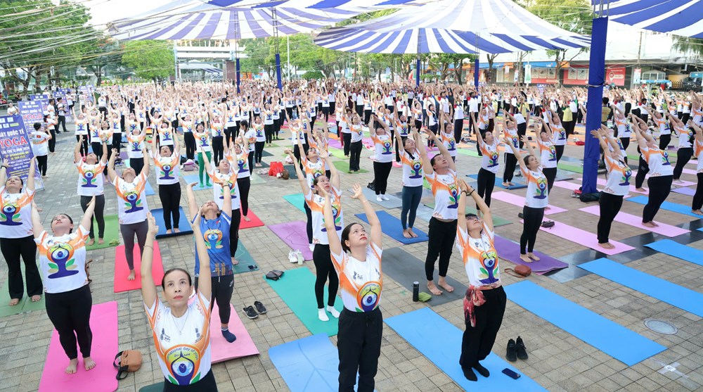 Hơn 1.000 người tham gia Ngày Quốc tế Yoga năm 2026 tại Cần Thơ - ảnh 3