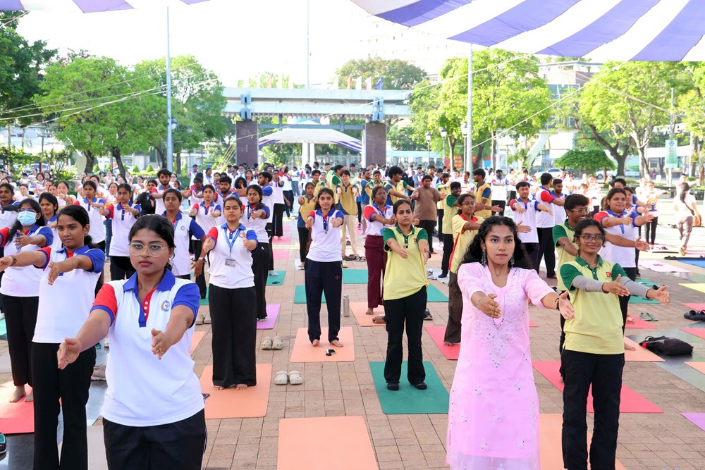 Hơn 1.000 người tham gia Ngày Quốc tế Yoga năm 2026 tại Cần Thơ - ảnh 5