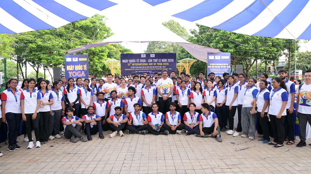 Hơn 1.000 người tham gia Ngày Quốc tế Yoga năm 2026 tại Cần Thơ - ảnh 6