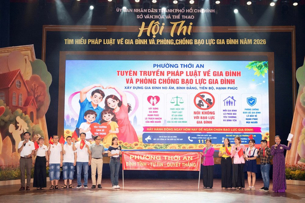 TP.HCM: Hội thi Tìm hiểu pháp luật về phòng, chống bạo lực gia đình năm 2026 - ảnh 7