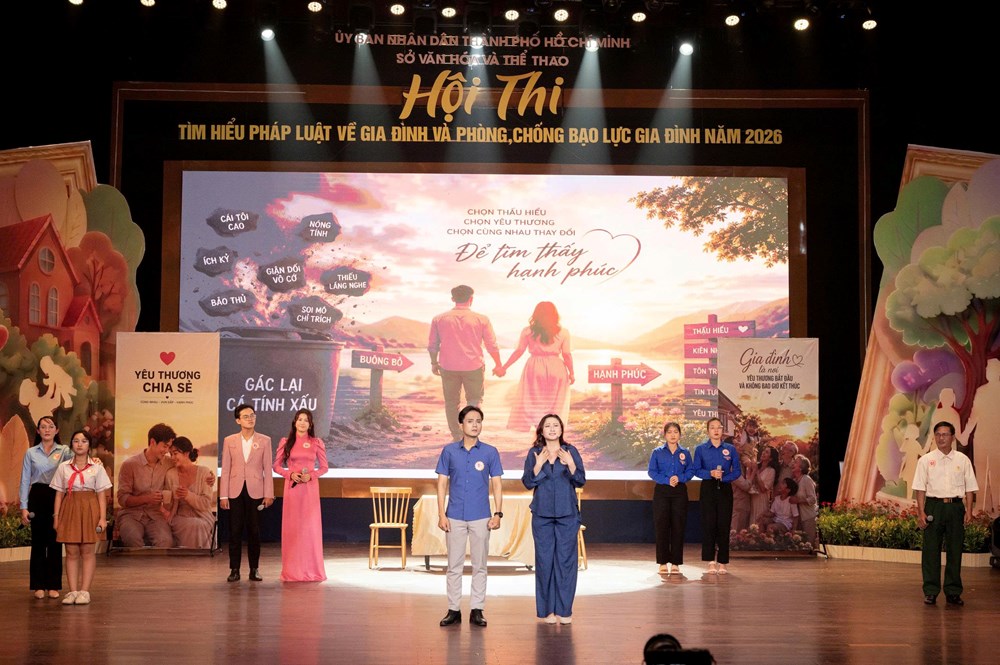 TP.HCM: Hội thi Tìm hiểu pháp luật về phòng, chống bạo lực gia đình năm 2026 - ảnh 9