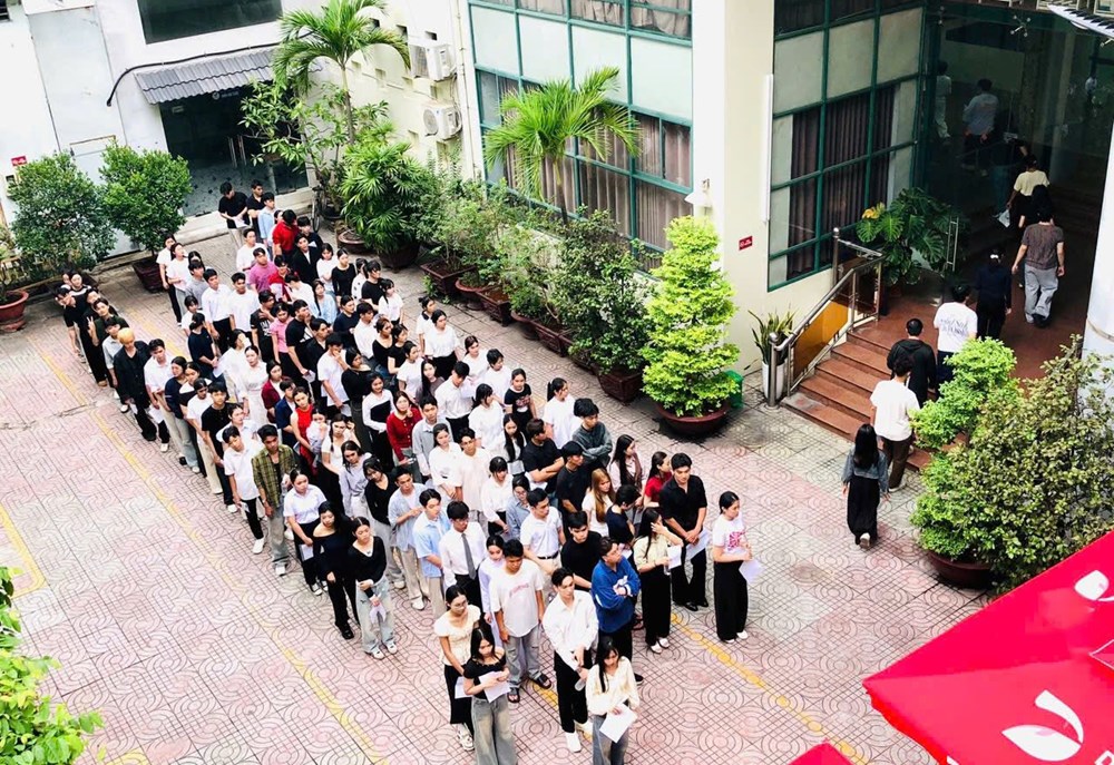 Hơn 700 thí sinh thi năng khiếu vào Trường ĐH Sân khấu - Điện ảnh TP.HCM - ảnh 10