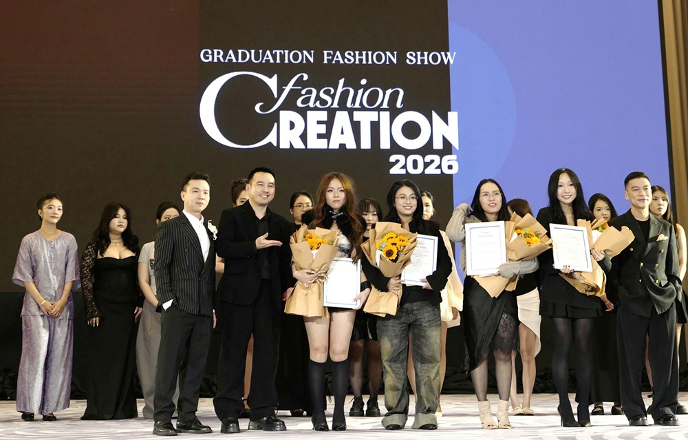 Fashion Creation 2026: Dấu ấn sáng tạo của sinh viên ngành Thiết kế thời trang - ảnh 1