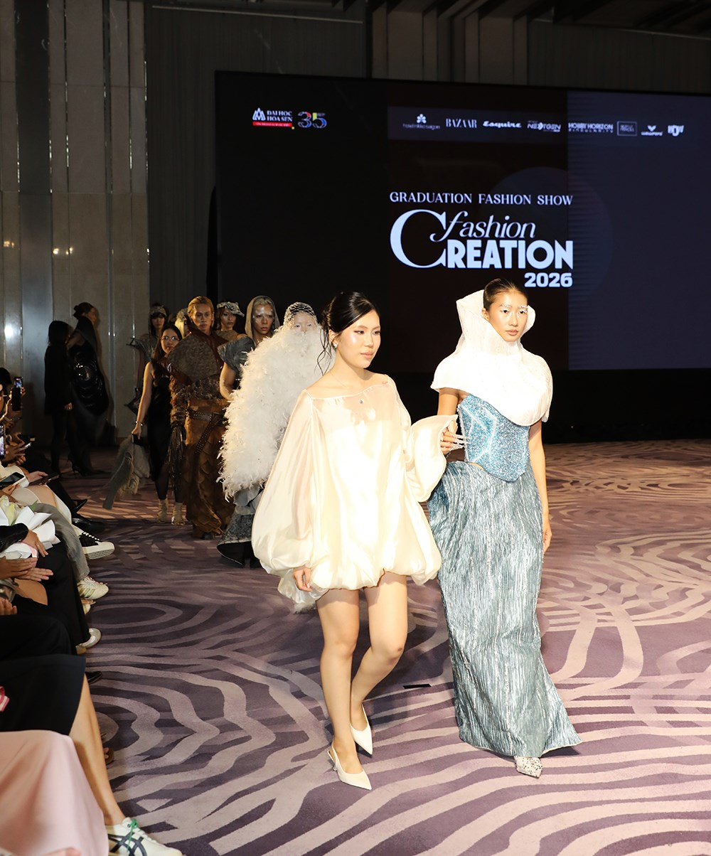 Fashion Creation 2026: Dấu ấn sáng tạo của sinh viên ngành Thiết kế thời trang - ảnh 7