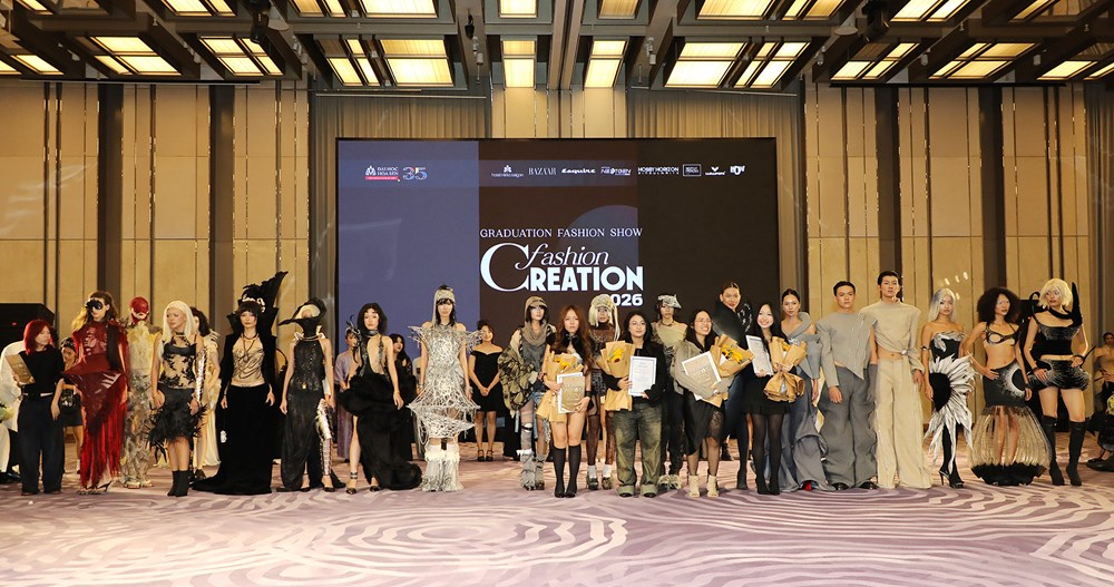 Fashion Creation 2026: Dấu ấn sáng tạo của sinh viên ngành Thiết kế thời trang - ảnh 8