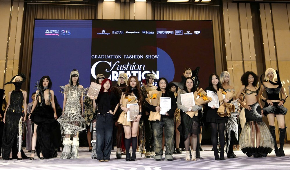 Fashion Creation 2026: Dấu ấn sáng tạo của sinh viên ngành Thiết kế thời trang - ảnh 4