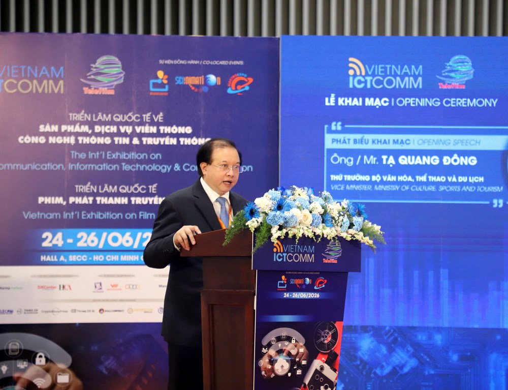 Khai mạc Vietnam ICTCOMM và Telefilm Vietnam 2026 - ảnh 2
