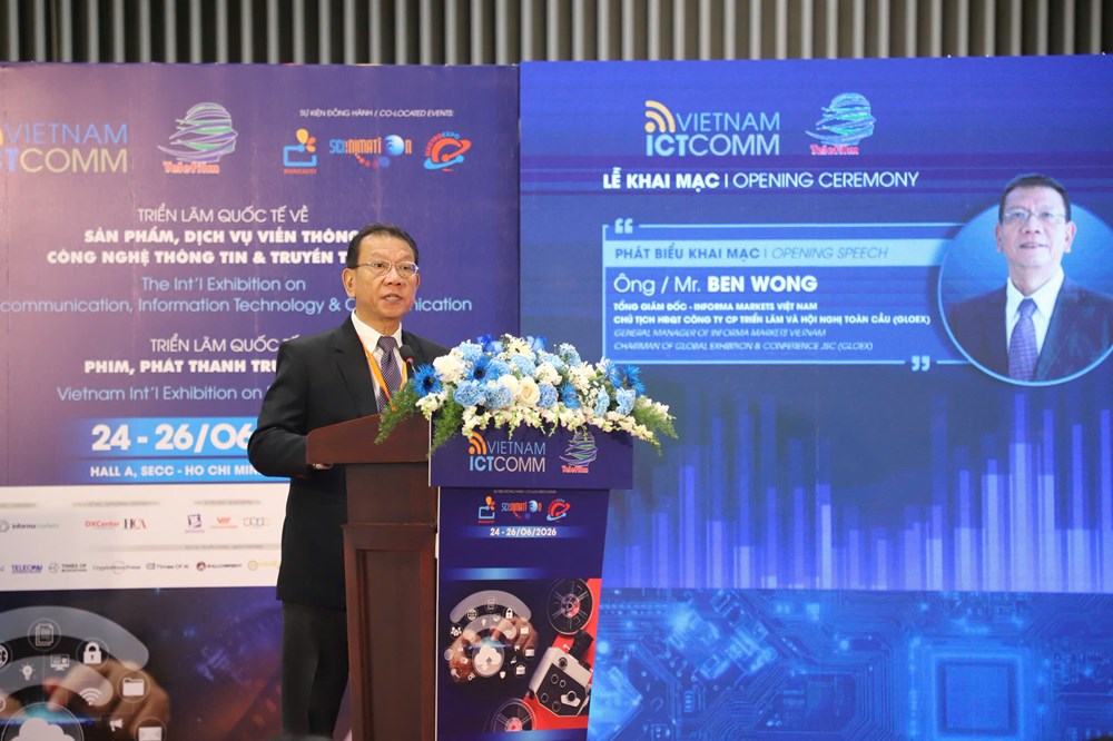 Khai mạc Vietnam ICTCOMM và Telefilm Vietnam 2026 - ảnh 3