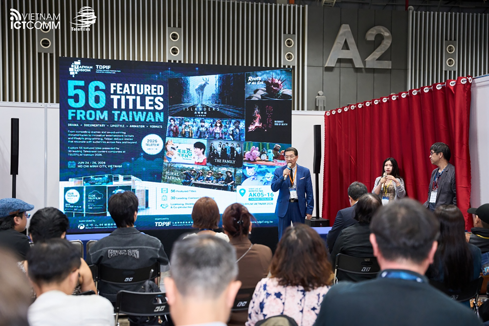 Đài Loan (Trung Quốc) giới thiệu 56 tác phẩm tại Telefilm Vietnam 2026 - ảnh 1