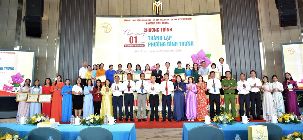 Phường Bình Trưng, TP.HCM nhìn lại một năm vận hành mô hình chính quyền địa phương hai cấp - ảnh 1