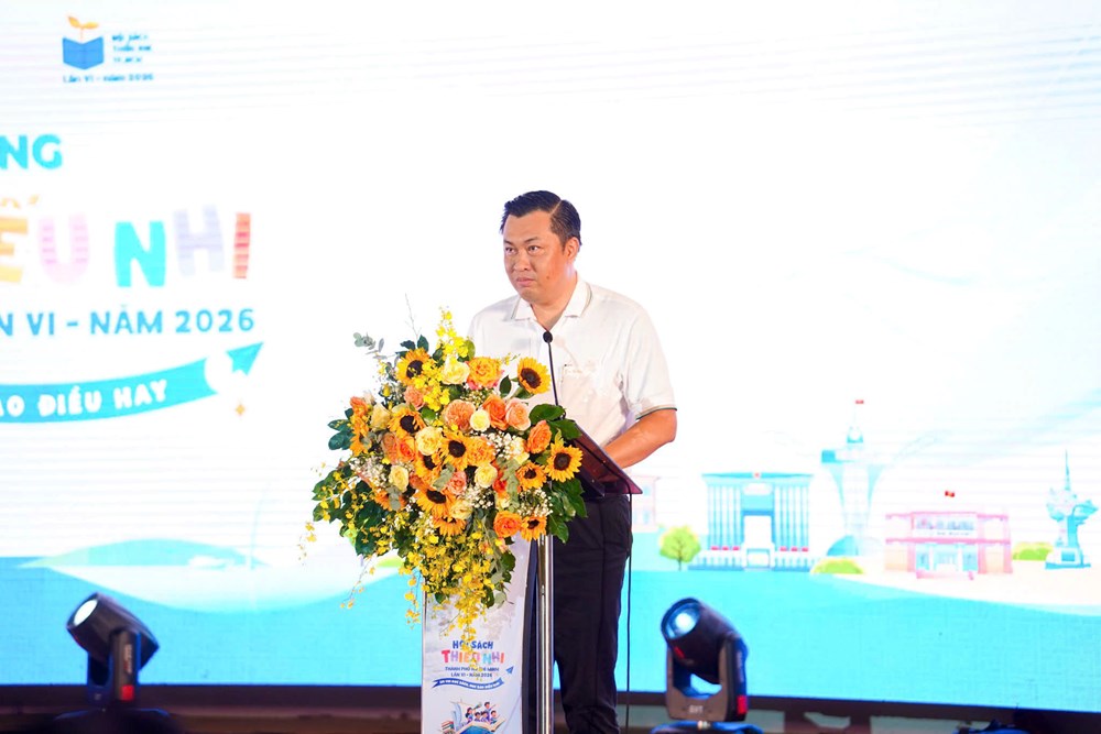 Phát động Hội sách Thiếu nhi tại khu chung cư - ảnh 3