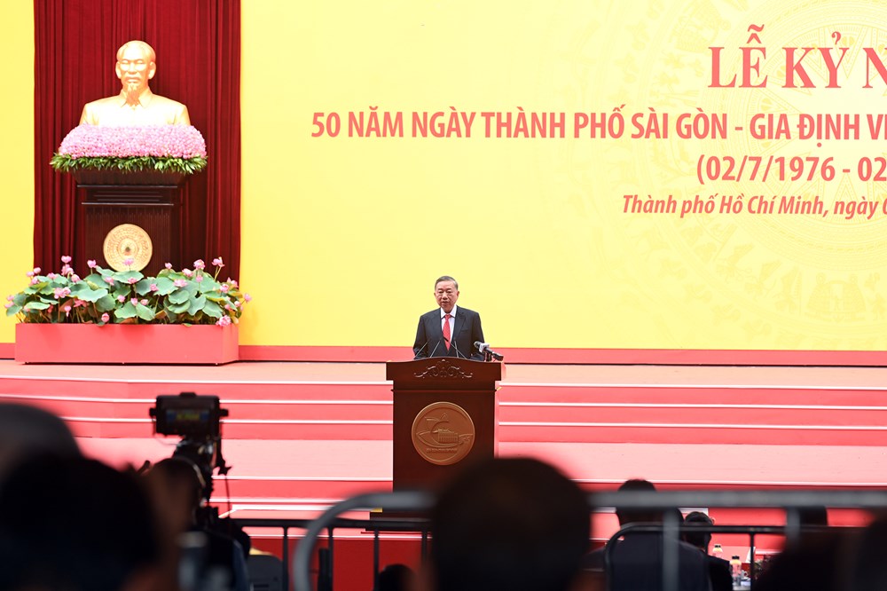 TP.HCM trọng thể kỷ niệm 50 năm Ngày Thành phố vinh dự mang tên Bác - ảnh 8