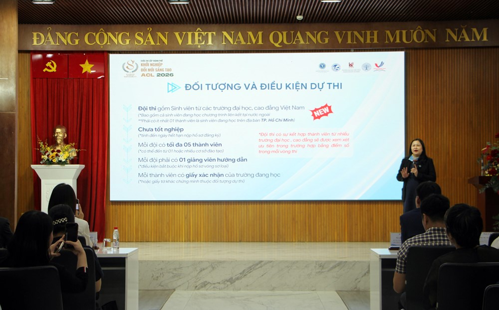 Khởi động cuộc thi khởi nghiệp và đổi mới sáng tạo dành cho sinh viên năm 2026 - ảnh 3