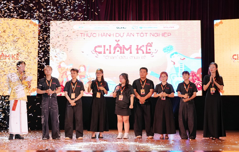 Sinh viên lan tỏa giá trị văn hóa Chăm qua dự án nghệ thuật “Chăm kể” - ảnh 6