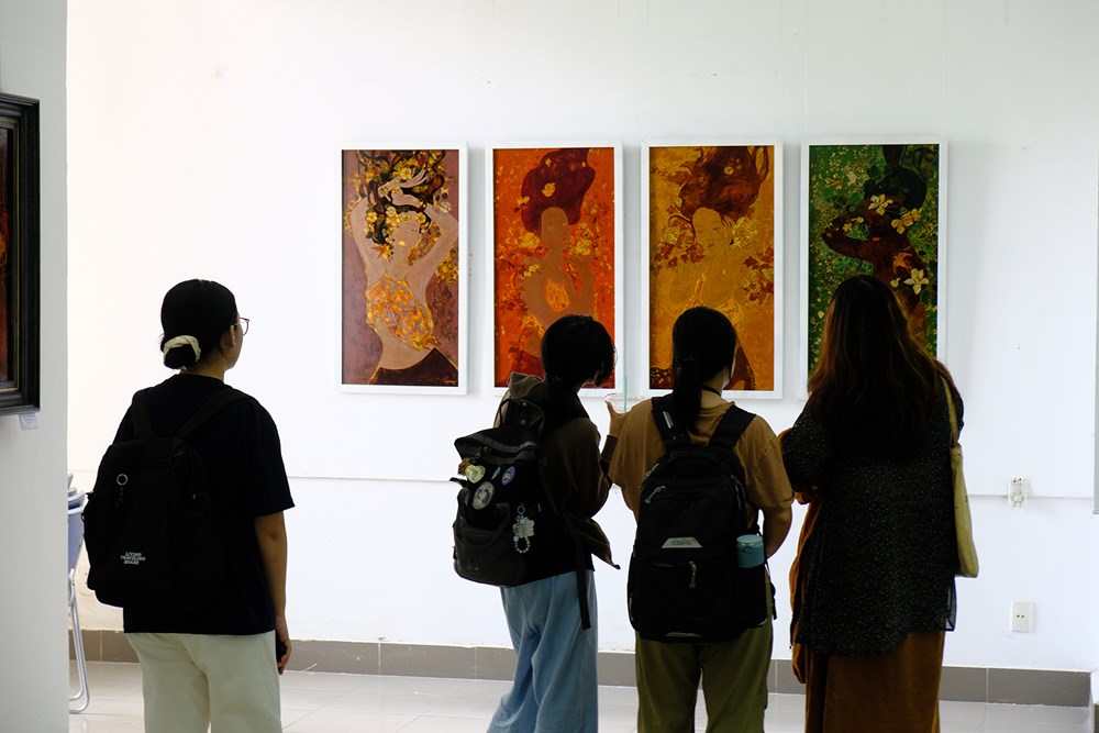 Triển lãm nghệ thuật sơn mài quốc tế thúc đẩy giao lưu Việt Nam - Trung Quốc - ảnh 5