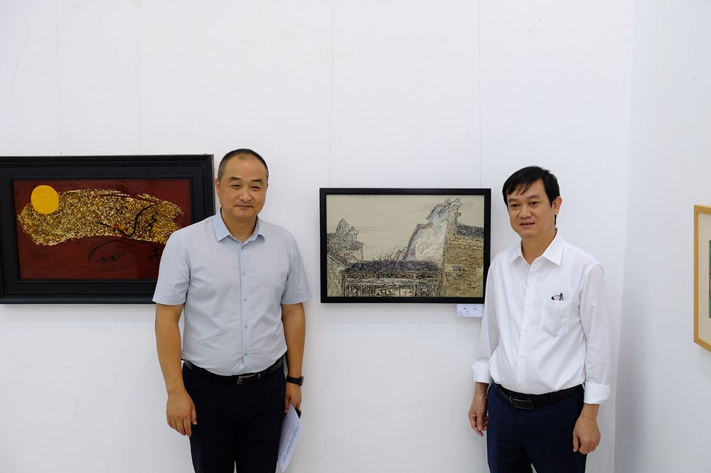 Triển lãm nghệ thuật sơn mài quốc tế thúc đẩy giao lưu Việt Nam - Trung Quốc - ảnh 3