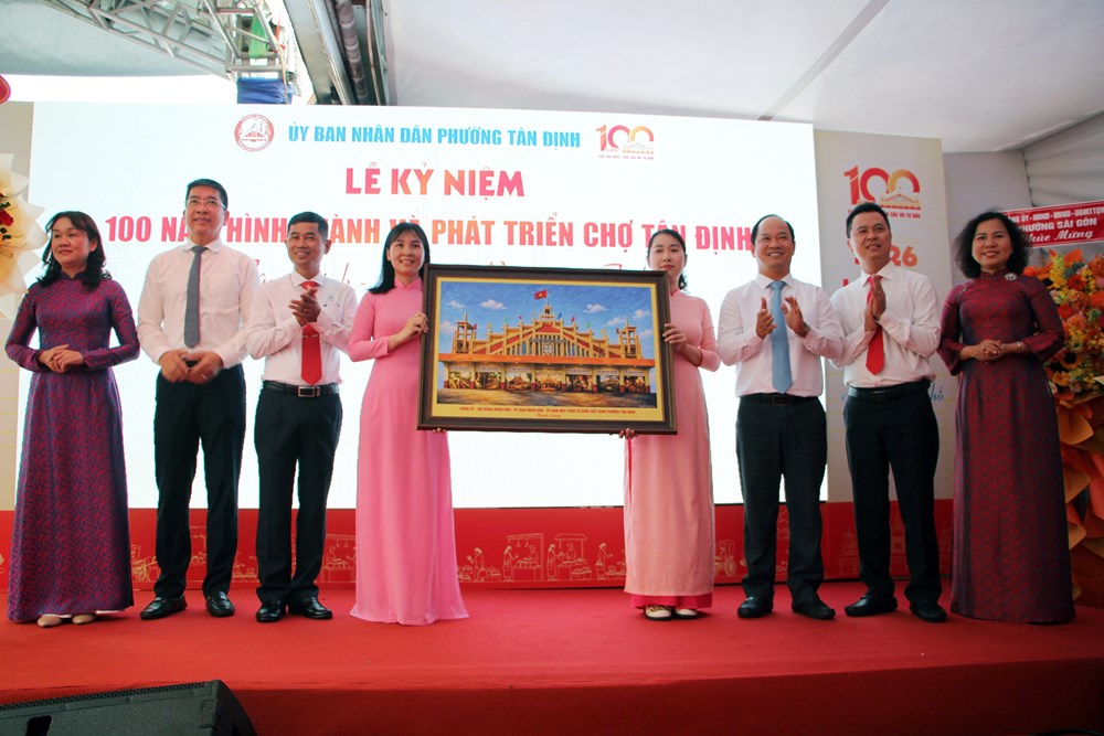 Chợ Tân Định kỷ niệm 100 năm hình thành và phát triển - ảnh 4