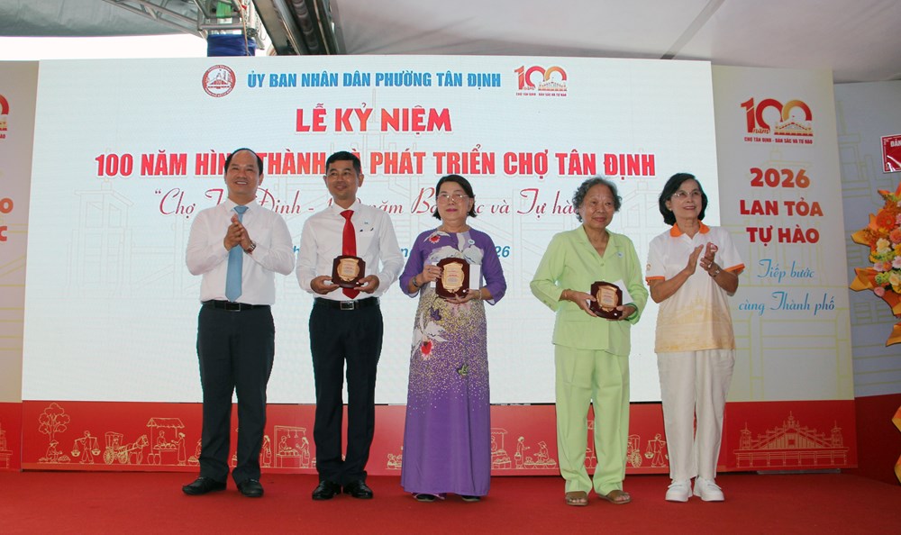Chợ Tân Định kỷ niệm 100 năm hình thành và phát triển - ảnh 5