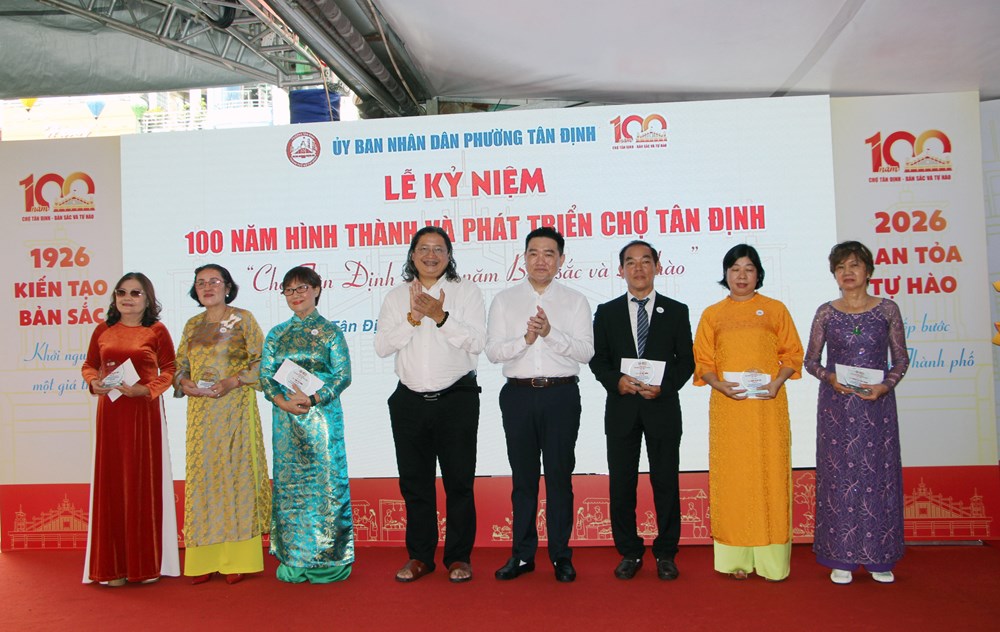 Chợ Tân Định kỷ niệm 100 năm hình thành và phát triển - ảnh 6