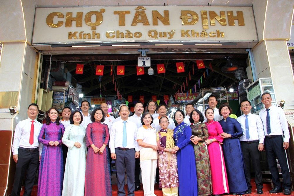 Chợ Tân Định kỷ niệm 100 năm hình thành và phát triển - ảnh 8