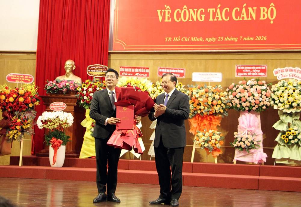 NSND Quốc Hưng giữ chức Giám đốc Nhạc viện TP.HCM - ảnh 3