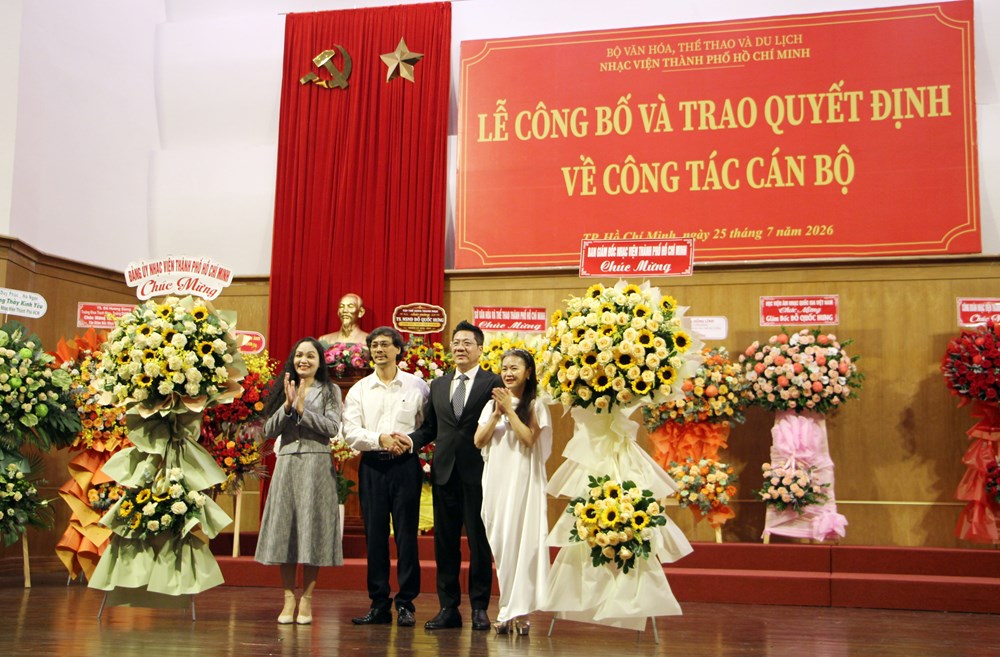 NSND Quốc Hưng giữ chức Giám đốc Nhạc viện TP.HCM - ảnh 4
