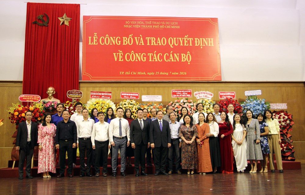 NSND Quốc Hưng giữ chức Giám đốc Nhạc viện TP.HCM - ảnh 6