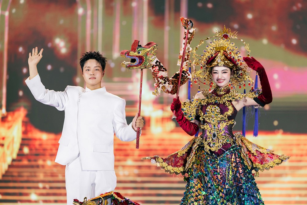 Mãn nhãn phần thi Trang phục Văn hóa Dân tộc tại Miss Grand Vietnam 2026 - ảnh 3