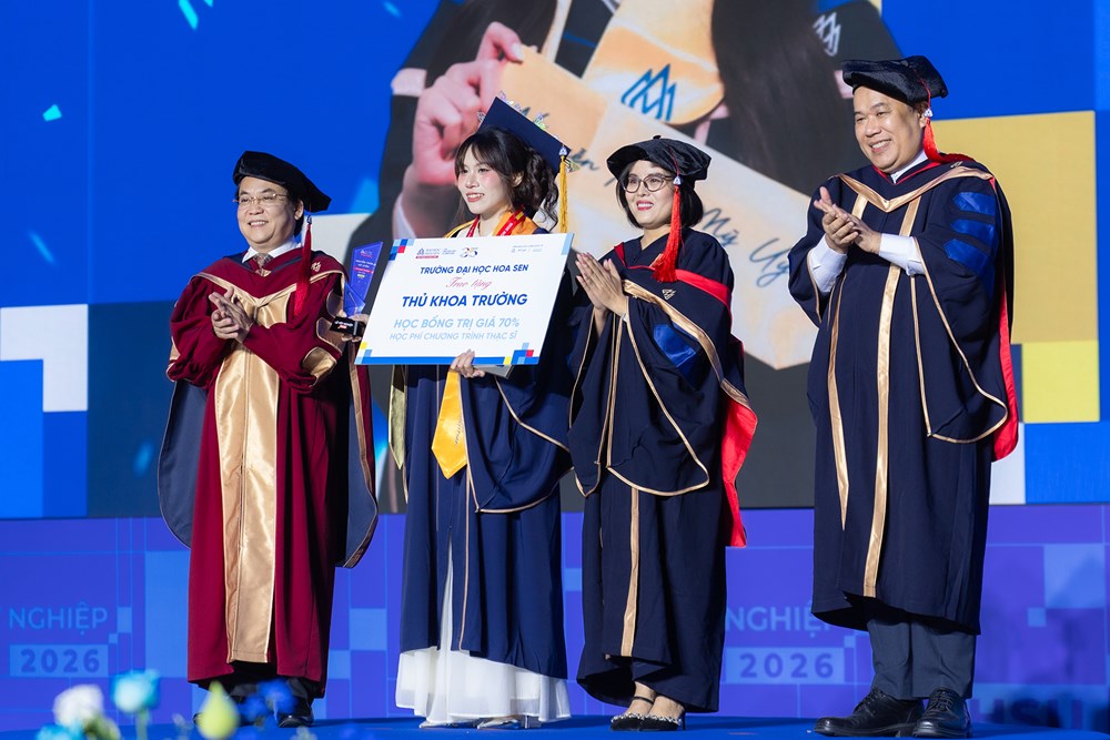 Gần 96% sinh viên Đại học Hoa Sen có việc làm trước khi nhận bằng  - ảnh 1